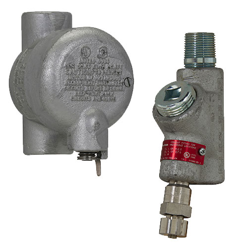 EYD and EZD Explosionproof Conduit Sealing Fittings with Drain