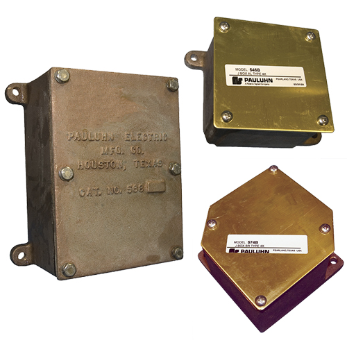 Pauluhn 500 Series Rectangular Marine Junction Boxes